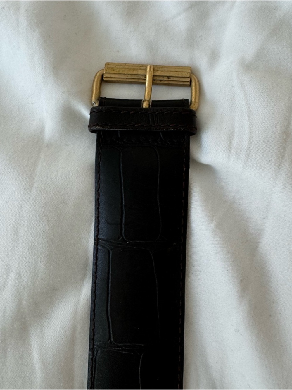 Vintage Gianni Versace Leather Belt